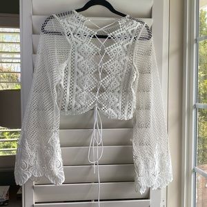 Charlotte Russe too white size large